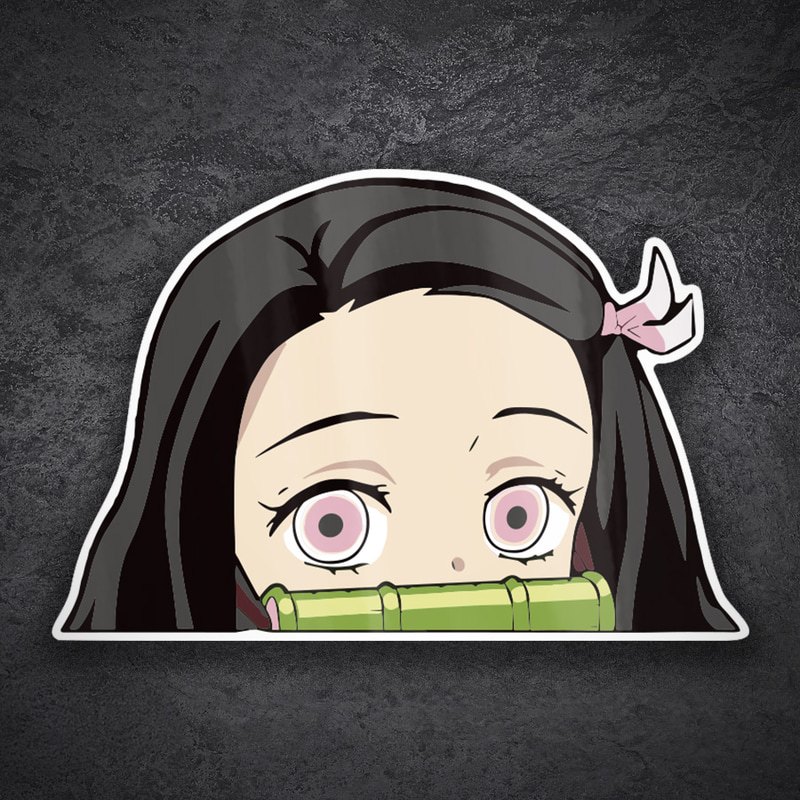 Adesivi per Auto e Moto: Demon Slayer Nezuko Bambù