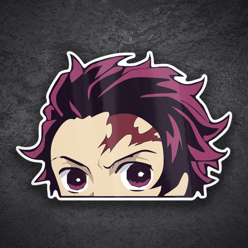 Adesivi per Auto e Moto: Demon Slayer Tanjiro Marchio