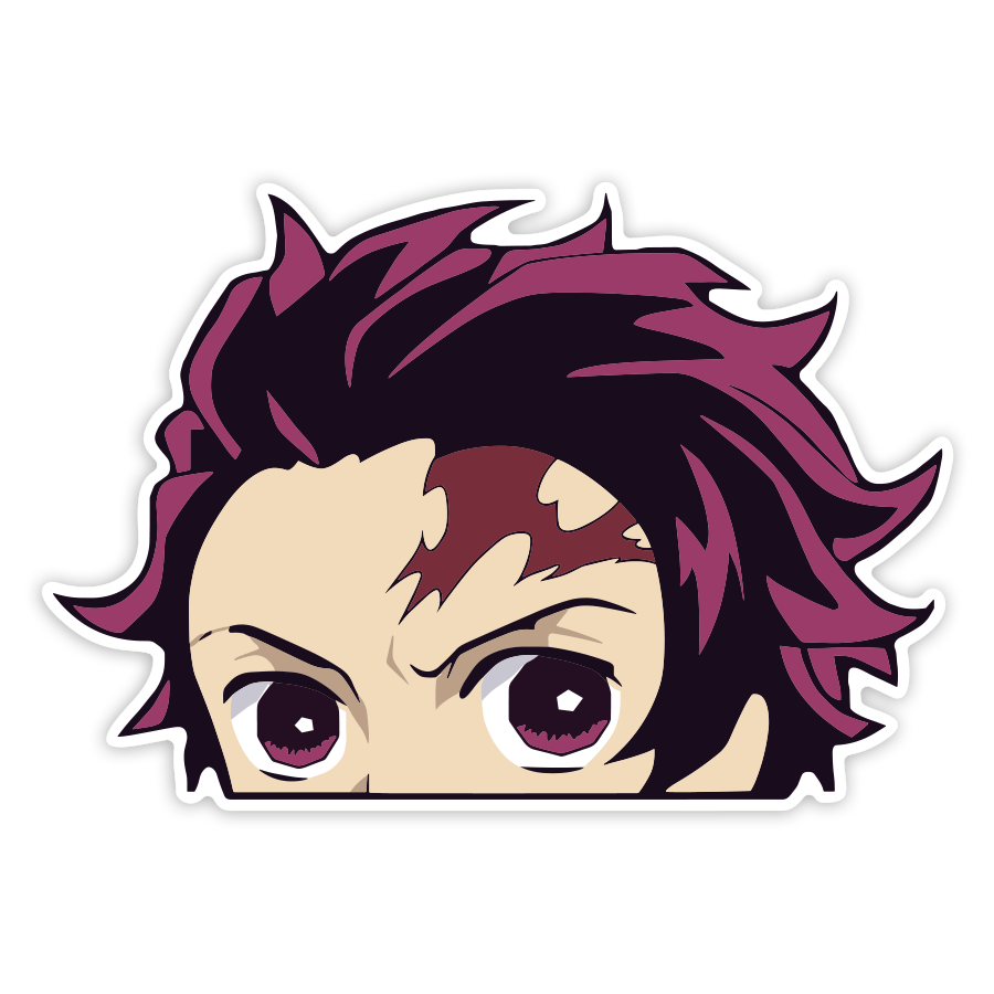 Adesivi per Auto e Moto: Demon Slayer Tanjiro Marchio