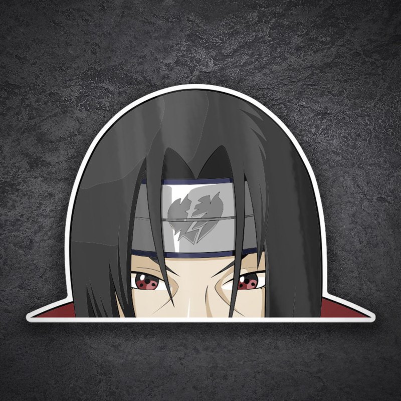 Adesivi per Auto e Moto: Naruto Itachi Akatsuki