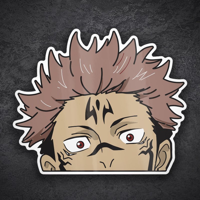 Adesivi per Auto e Moto: Jujutsu Kaisen Sukuna Volto