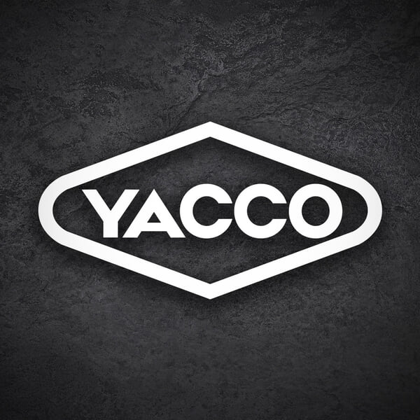 Adesivi per Auto e Moto: Yacco Logo Taglio