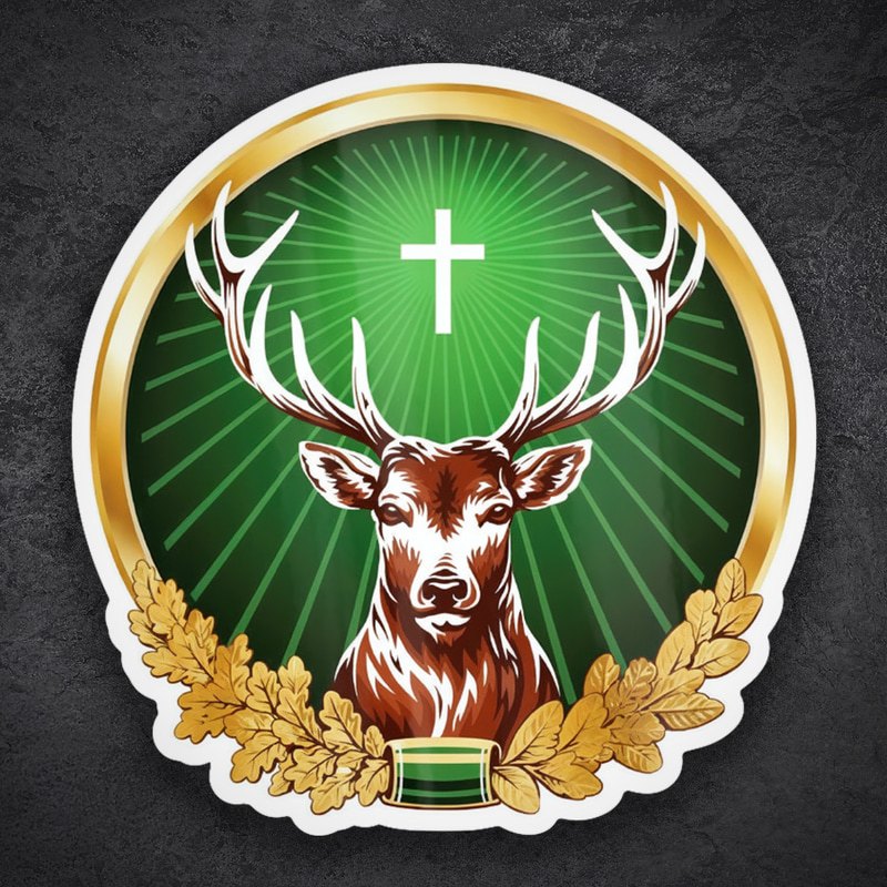 Adesivi per Auto e Moto: Logo Cervo Jägermeister