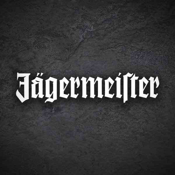 Adesivi per Auto e Moto: Logo Taglio Jägermeister