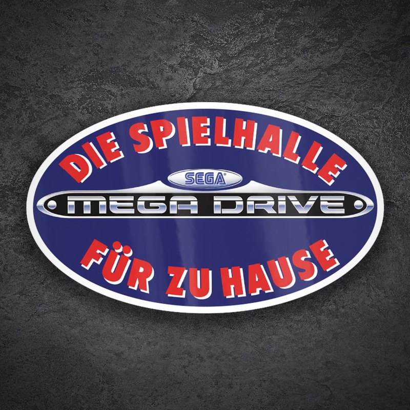 Adesivi per Auto e Moto: Sega Mega Drive