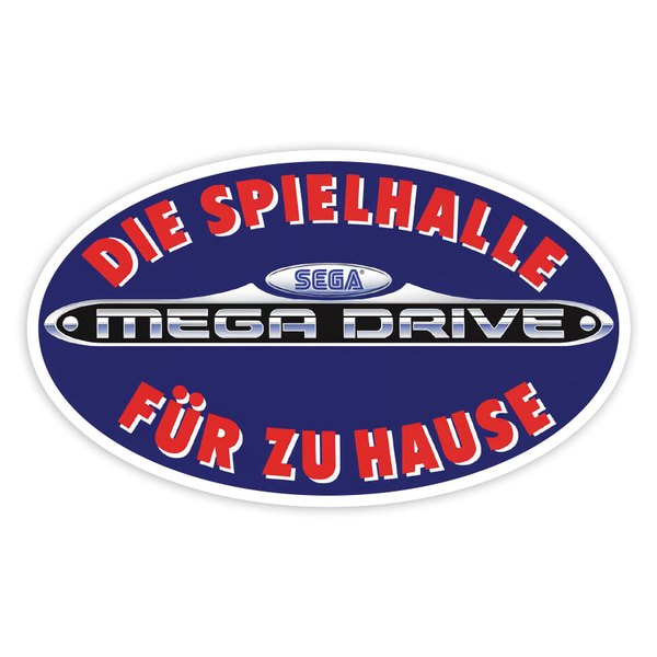 Adesivi per Auto e Moto: Sega Mega Drive