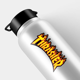 Adesivi per Auto e Moto: Thrasher Logo fiammeggiare 3