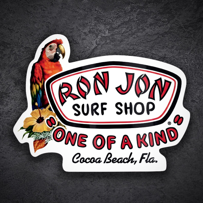Adesivi per Auto e Moto: Ron Jon One of a Kind