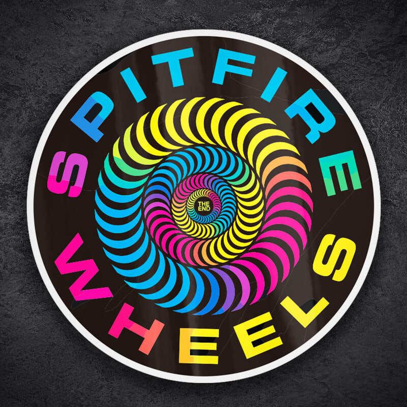 Adesivi per Auto e Moto: Spitfire Wheels Spirale