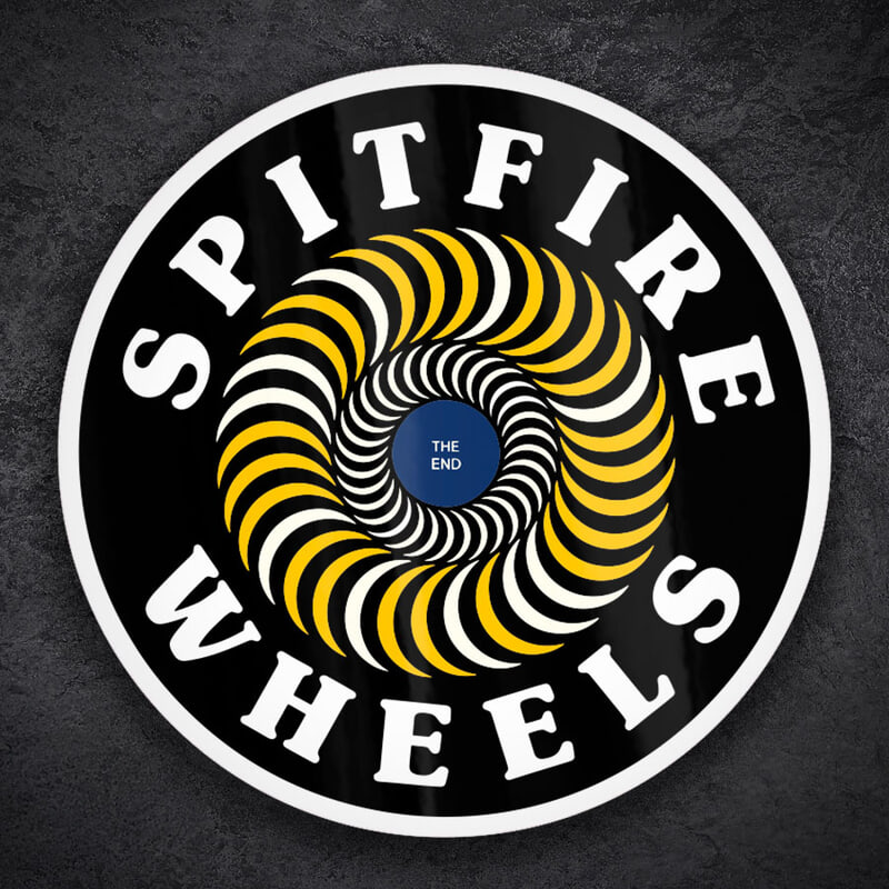 Adesivi per Auto e Moto: Spitfire Wheels Classic
