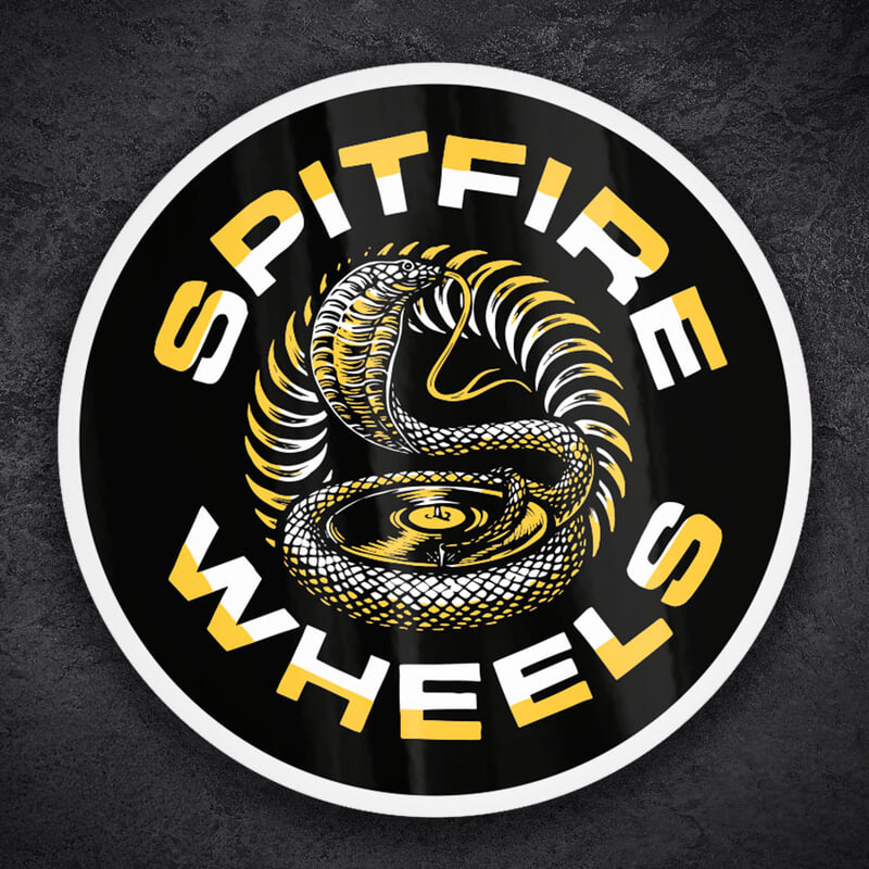Adesivi per Auto e Moto: Spitfire Wheels Cobra