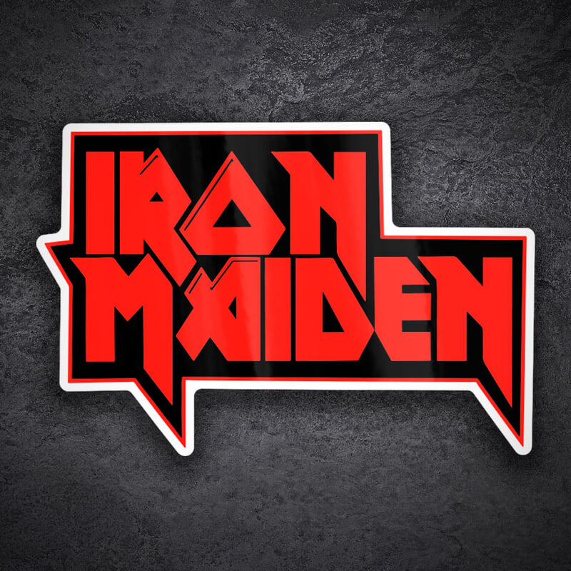 Adesivi per Auto e Moto: Iron Maiden