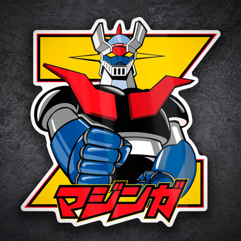 Adesivi per Auto e Moto: Mazinger Z