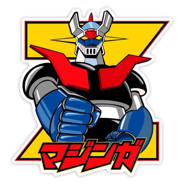 Adesivi per Auto e Moto: Mazinger Z