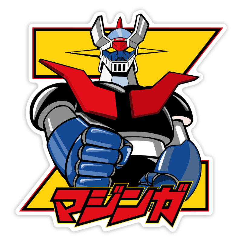 Adesivi per Auto e Moto: Mazinger Z