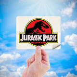 Adesivi per Auto e Moto: Jurassic Park Logo 5