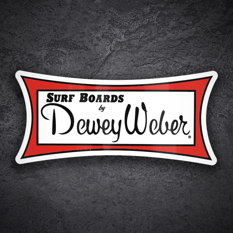 Adesivi per Auto e Moto: Surf Boards by Dewey Weber