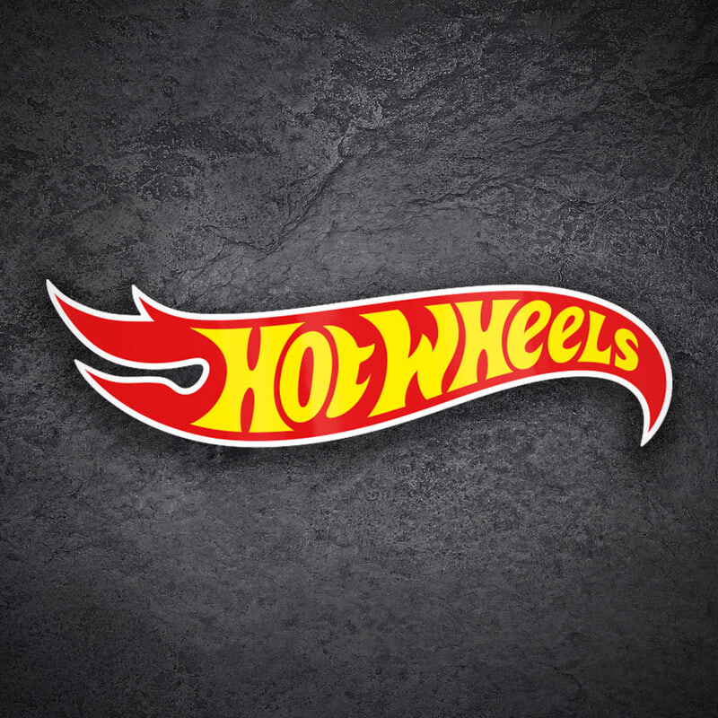 Adesivi per Auto e Moto: Hot Wheels Classico