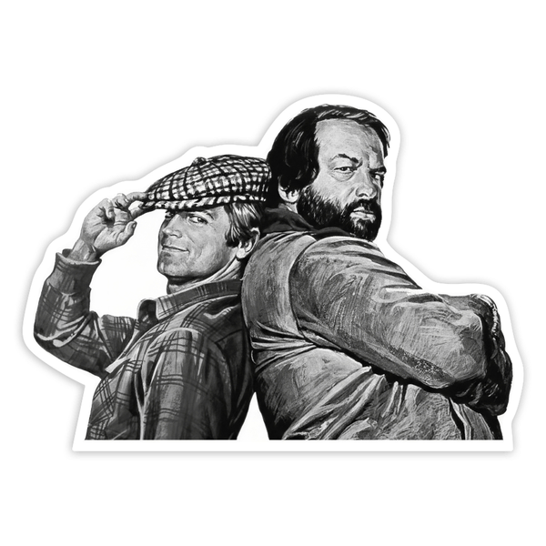Adesivi per Auto e Moto: Bud Spencer y Terence Hill