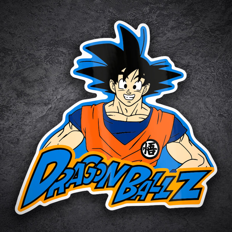 Adesivi per Auto e Moto: Dragon Ball Z Goku
