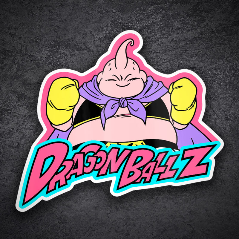 Adesivi per Auto e Moto: Dragon Ball Z Majin Bu