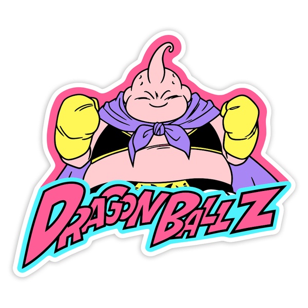 Adesivi per Auto e Moto: Dragon Ball Z Majin Bu