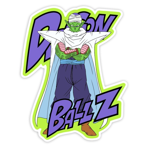 Adesivi per Auto e Moto: Dragon Ball Z Piccolo