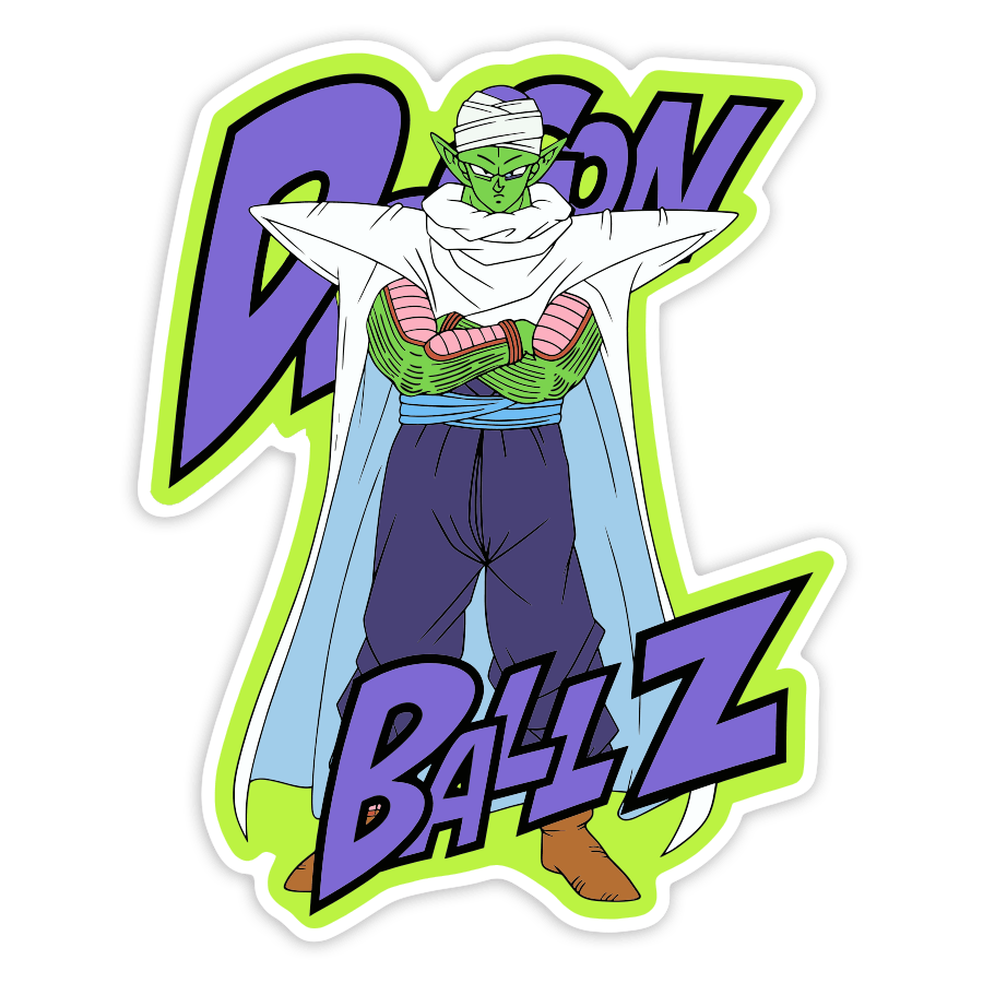 Adesivi per Auto e Moto: Dragon Ball Z Piccolo
