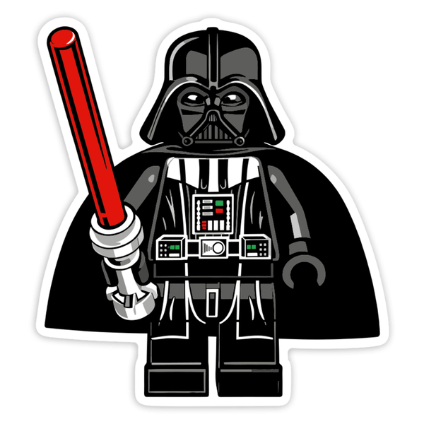 Adesivi per Auto e Moto: Lego Star Wars Darth Vader