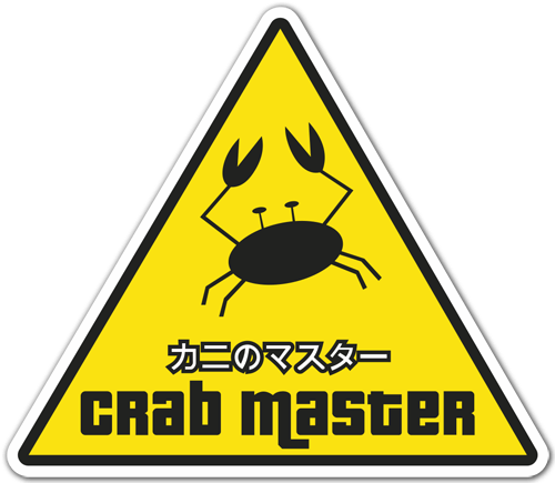 Adesivi per Auto e Moto: Crab Master