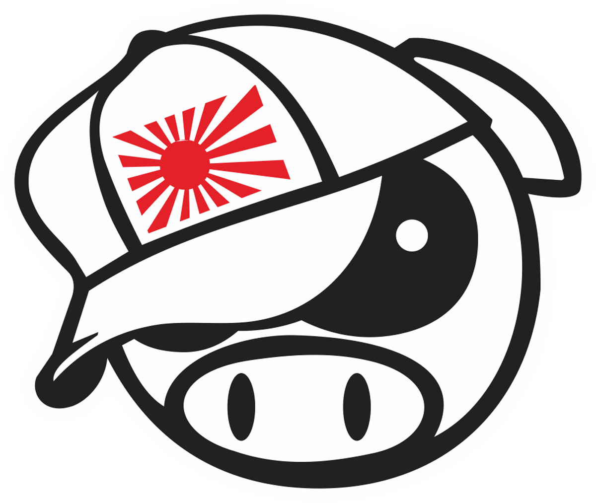 Adesivi per Auto e Moto: Subaru Pig Mang Mascot Japan 0