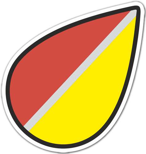 Adesivi per Auto e Moto: Insignia JDM Koreisha in Goccia