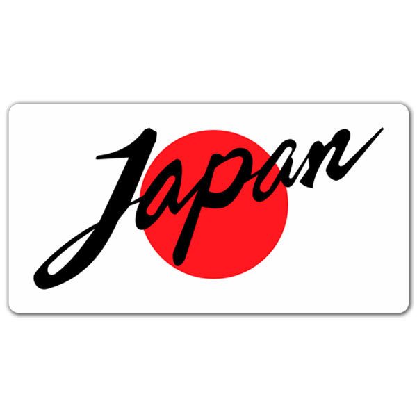 Adesivi per Auto e Moto: Japan Flag