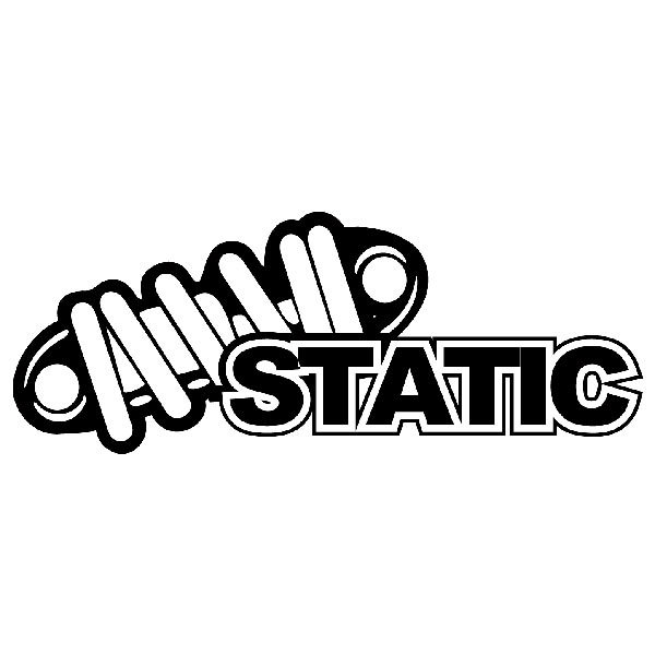 Adesivi per Auto e Moto: Static con molla