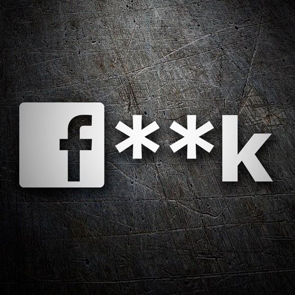 Adesivi per Auto e Moto: Fuck or Facebook