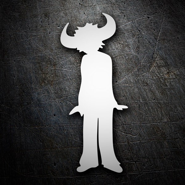 Adesivi per Auto e Moto: Logo Buffalo Man di Jamiroquai
