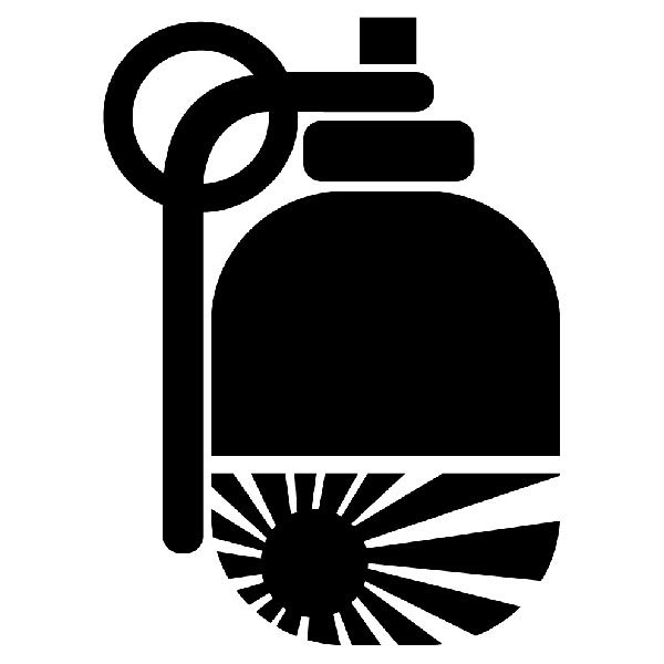 Adesivi per Auto e Moto: Granata JMD Giappone