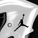 Adesivi per Auto e Moto: Silhouette Air Jordan (Nike) 5