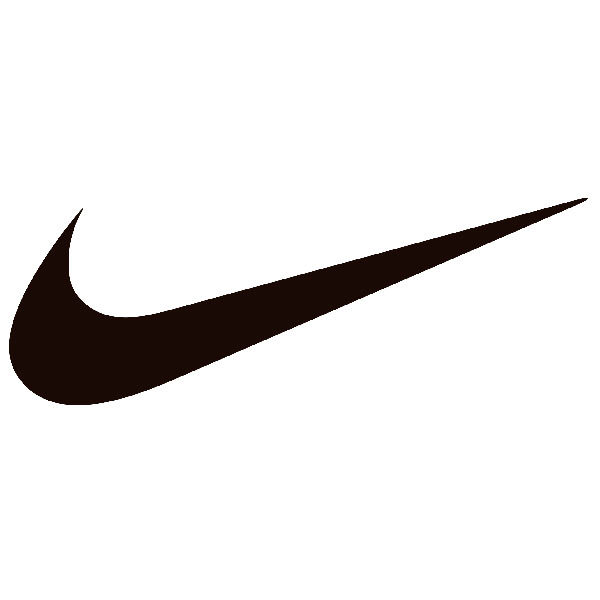 Adesivi per Auto e Moto: Logotipo Nike Swoosh Estilizzato