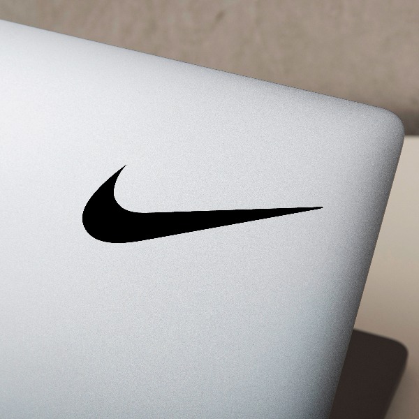Adesivi per Auto e Moto: Logotipo Nike Swoosh Estilizzato