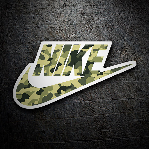 Adesivi per Auto e Moto: Nike Camo