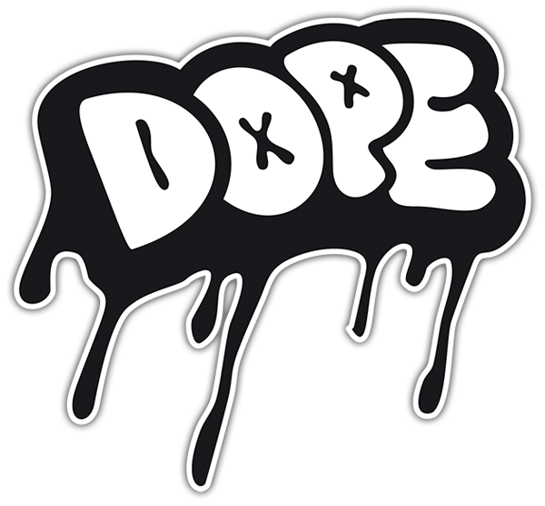 Adesivi per Auto e Moto: Graffiti Dope