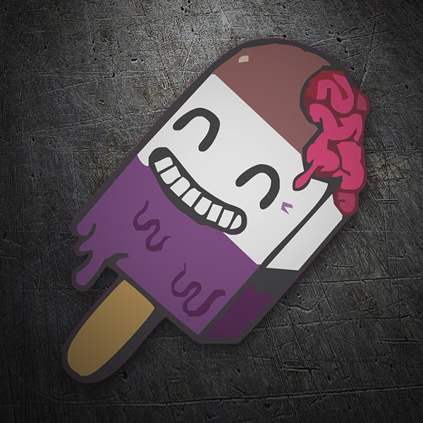 Adesivi per Auto e Moto: Gelato assassino