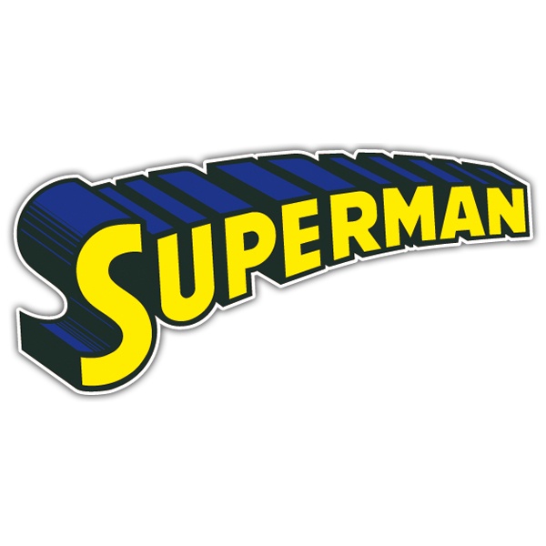 Adesivi per Auto e Moto: Logo Superman