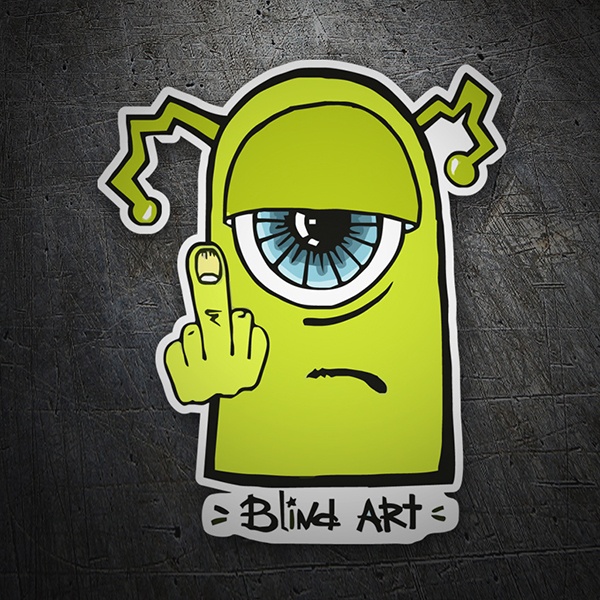 Adesivi per Auto e Moto: Blind Art