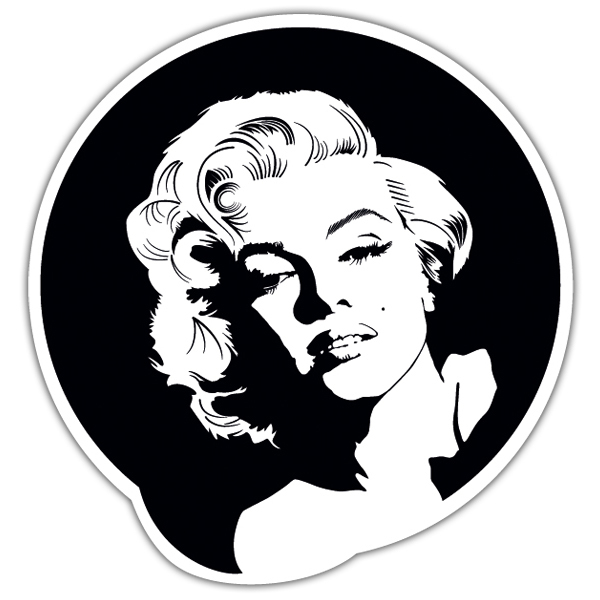 Adesivi per Auto e Moto: Marilyn Monroe