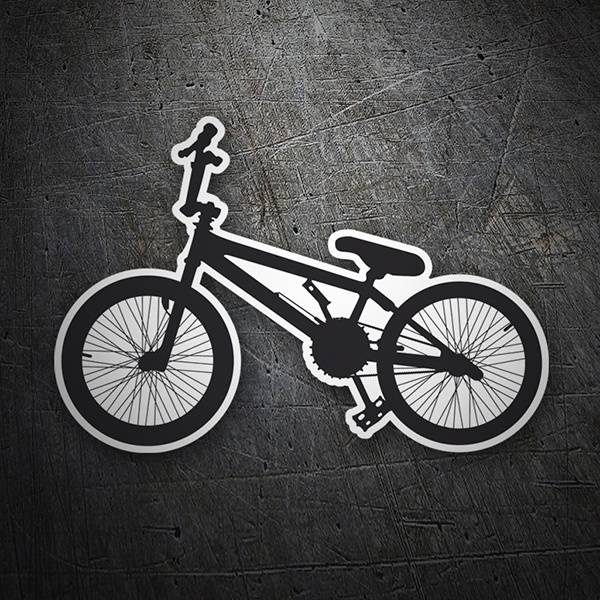 Adesivo bicicletta BMX 0