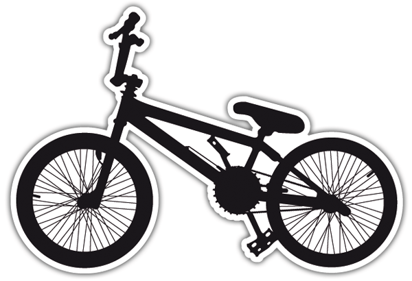 Adesivi per Auto e Moto: Adesivo bicicletta BMX