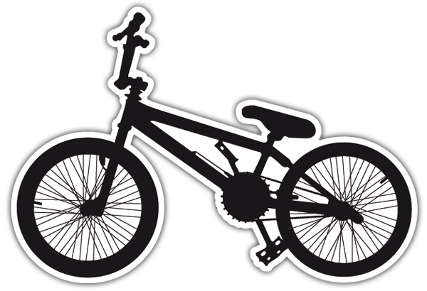 Adesivi per Auto e Moto: Bike BMX 0