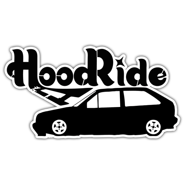 Adesivi per Auto e Moto: HoodRide